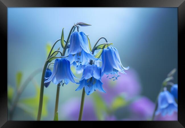  Bluebells ~ Spring turns to Summer Framed Print by T2 