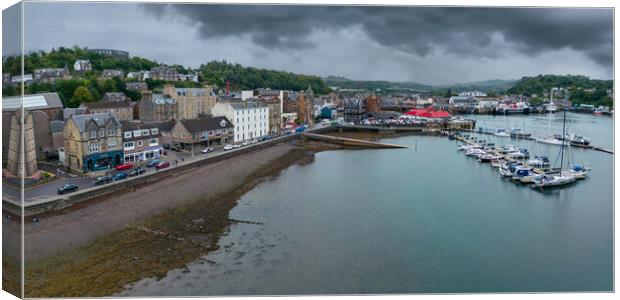 Oban Canvas Print by Apollo Aerial Photography