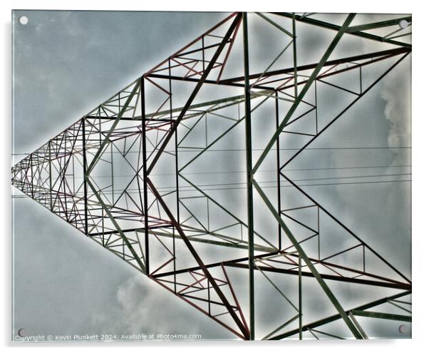 Ho Chi Minh City Electricity Pylon Acrylic by Kevin Plunkett