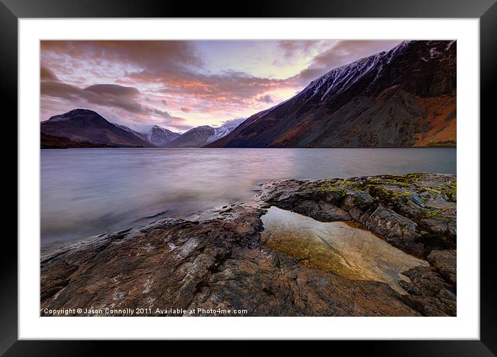 Wastwater, Cumbria Framed Mounted Print by Jason Connolly