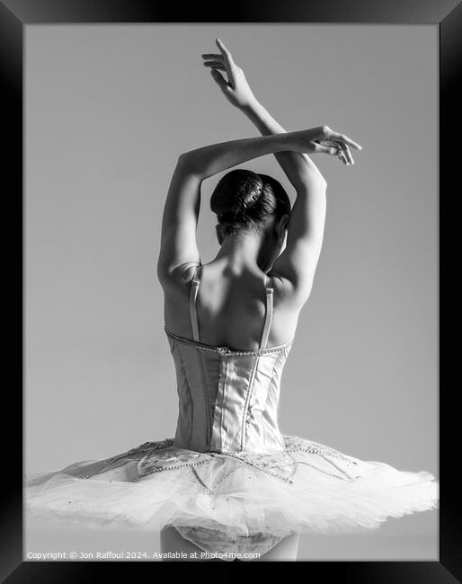 Prima Ballerina  Framed Print by Jon Raffoul