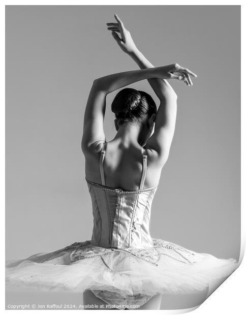 Prima Ballerina  Print by Jon Raffoul