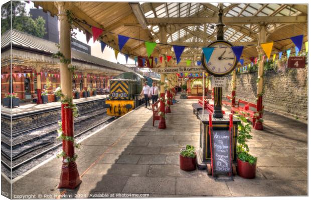 Bury Bolton St Station  Canvas Print by Rob Hawkins