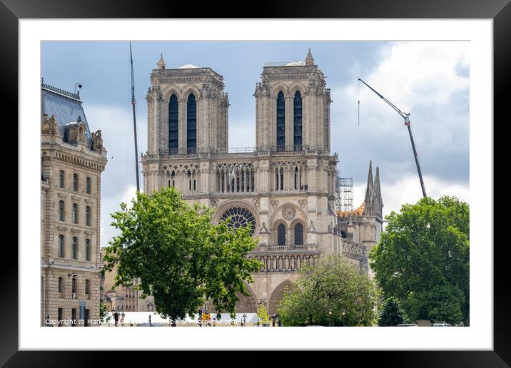 Notre Dame de Paris Framed Mounted Print by Man And Life