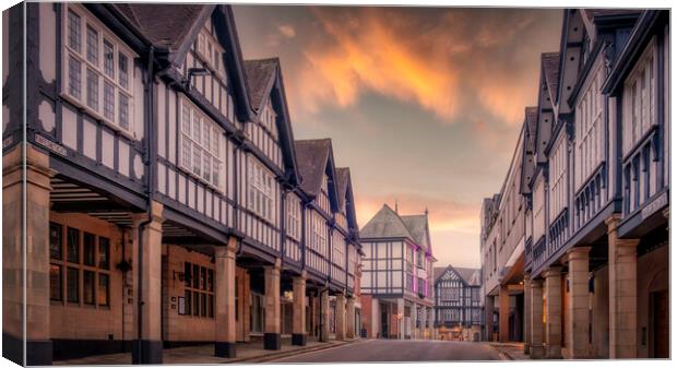  Knifesmithgate after Sunrise: Chesterfield Canvas Print by Tim Hill