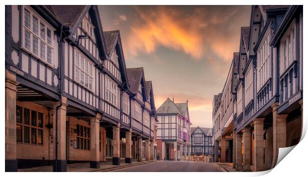  Knifesmithgate after Sunrise: Chesterfield Print by Tim Hill