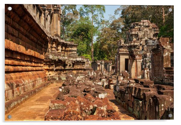 Ta Keo Temple In Cambodia Acrylic by Artur Bogacki