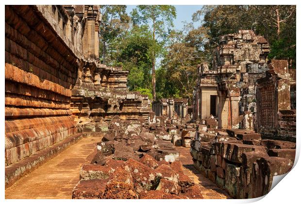 Ta Keo Temple In Cambodia Print by Artur Bogacki