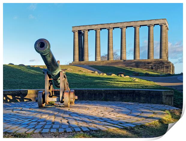 National Monument of Scotland Edinburgh Print by Darren Galpin