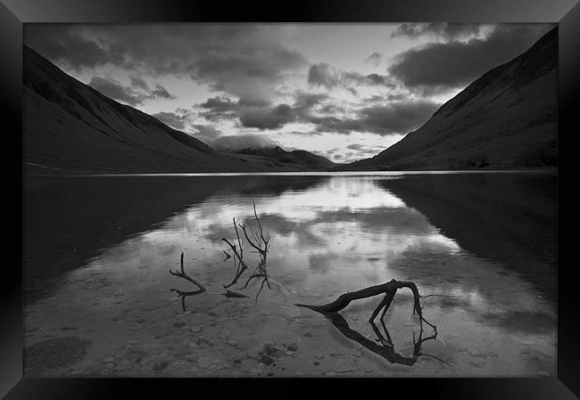 The Branch, Loch Etive Framed Print by Creative Photography Wales
