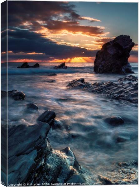 Dollar Cove Canvas Print by Phil Lyons