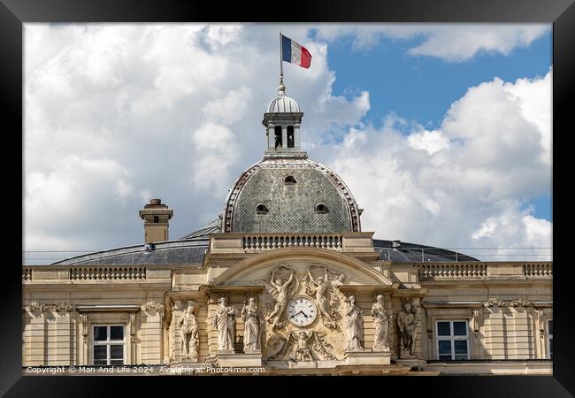 Building  Framed Print by Man And Life