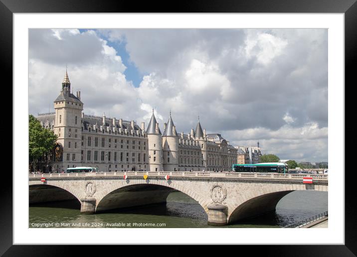Conciergerie Framed Mounted Print by Man And Life
