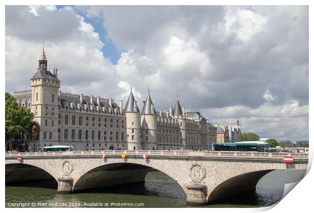 Conciergerie Print by Man And Life