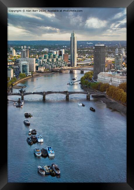 London Skyline Framed Print by Alan Barr