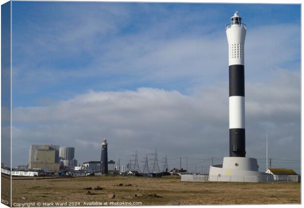 Dungeness Landscape Canvas Print by Mark Ward