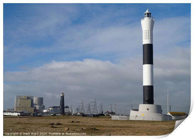 Dungeness Landscape Print by Mark Ward