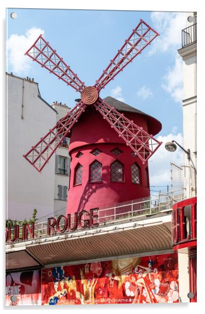 Moulin Rouge Acrylic by Man And Life