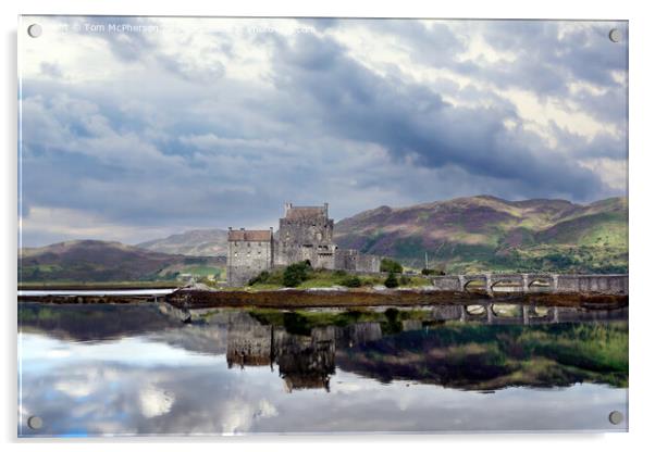 Eilean Donan Castle Acrylic by Tom McPherson