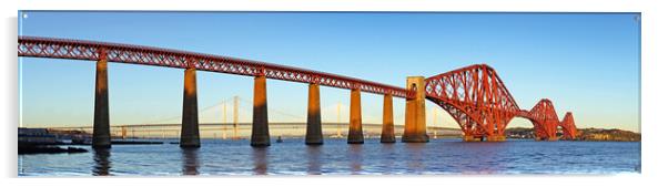 Forth Bridge Acrylic by Darren Galpin