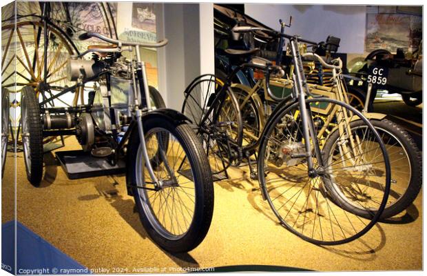 Beaulieu Car Museum. Canvas Print by Ray Putley