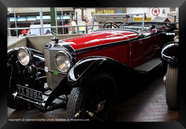1928 Mercedes-Benz Model 36/220  Framed Print by Ray Putley