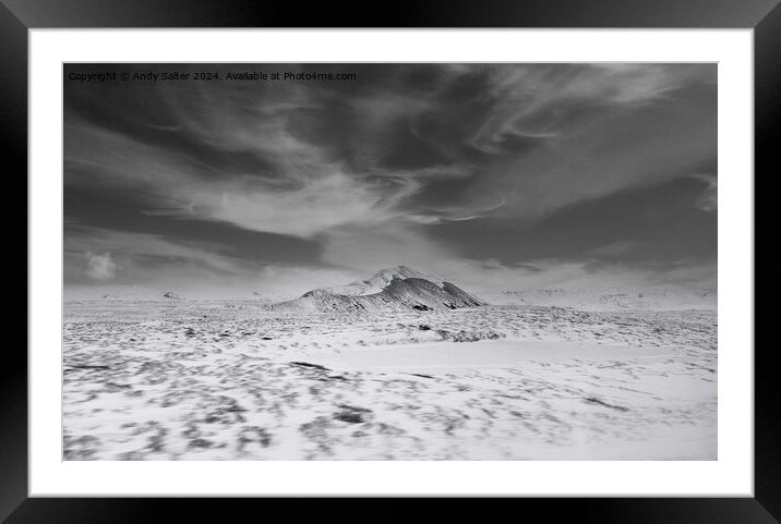 Iceland Framed Mounted Print by Andy Salter
