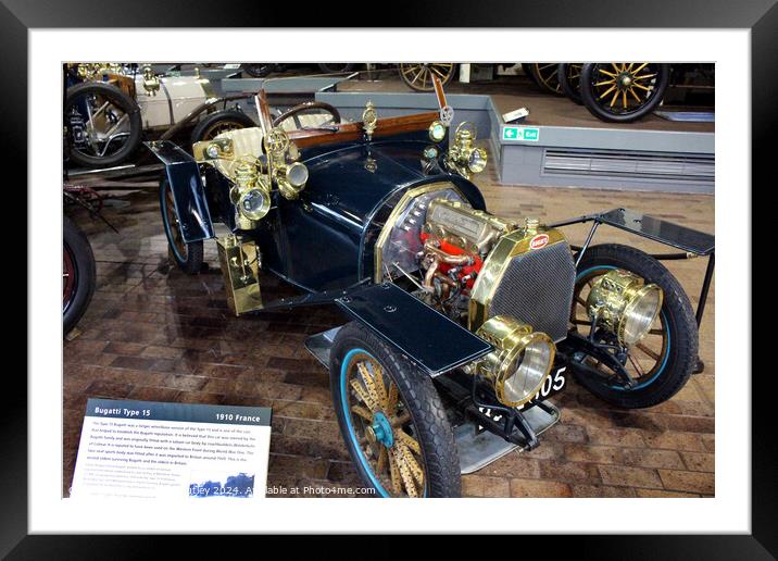 Bugatti Type 15 Framed Mounted Print by Ray Putley