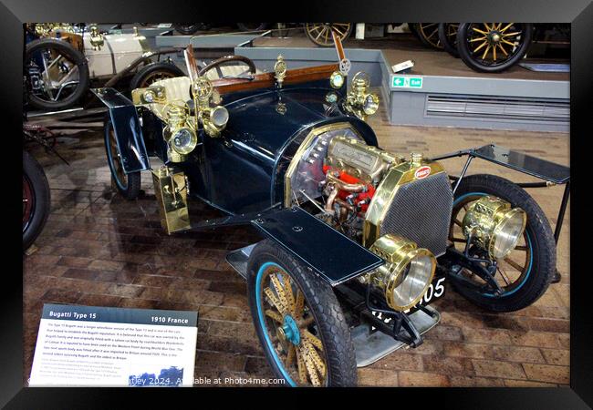 Bugatti Type 15 Framed Print by Ray Putley