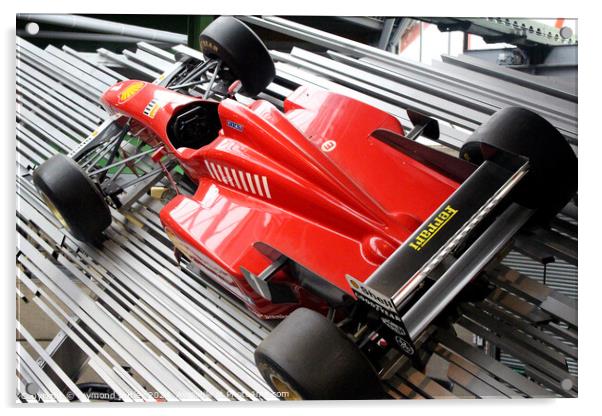 Michael Schumacher’s Ferrari F310 V10 Replica Acrylic by Ray Putley