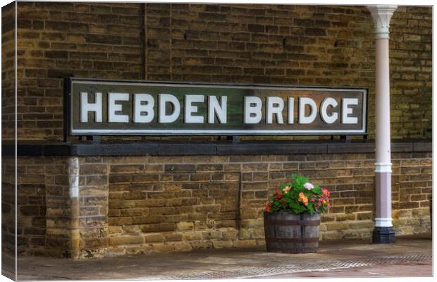 Hebden Bridge Canvas Print by Glen Allen