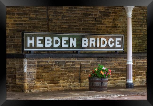 Hebden Bridge Framed Print by Glen Allen
