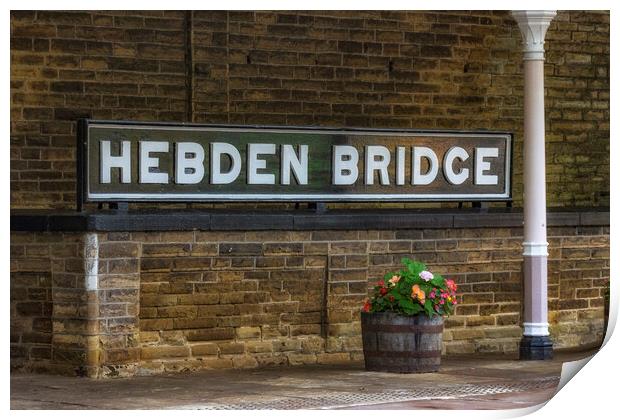 Hebden Bridge Print by Glen Allen