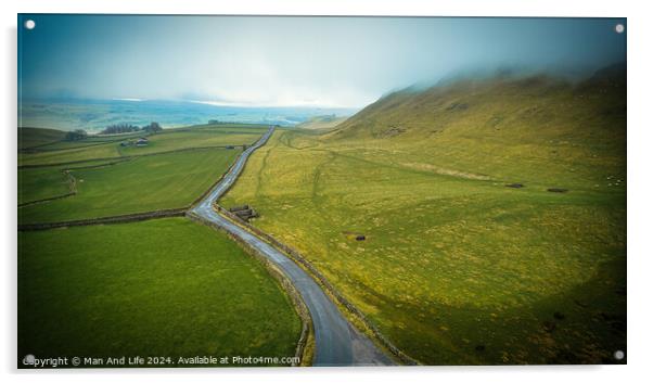 Outdoor road Acrylic by Man And Life