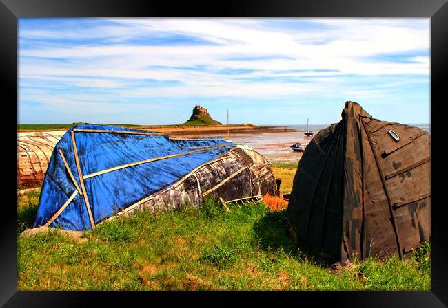 Holy Island Northumberland Framed Print by Steve Smith