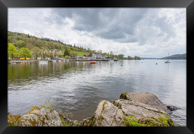 Northern tip of Lake Windermere Framed Print by Jason Wells