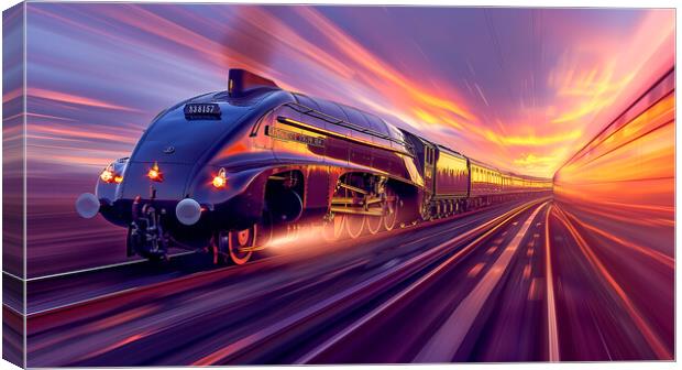 Mallard Reimagined (1 of 6) Canvas Print by T2 