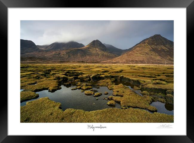Misty mountains Framed Print by JC studios LRPS ARPS