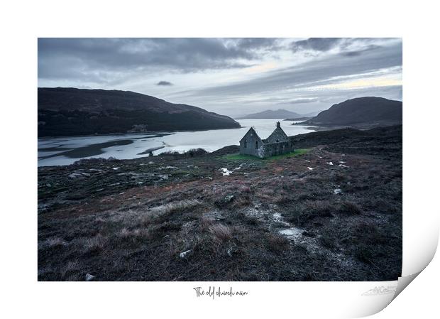 The old church ruin Print by JC studios LRPS ARPS