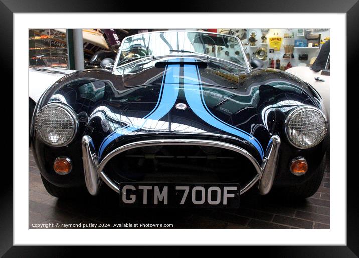 AC Cobra Framed Mounted Print by Ray Putley