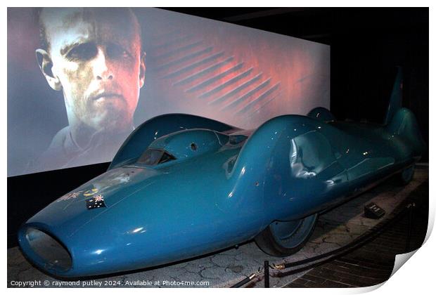 Proteus Bluebird CN7 Print by Ray Putley