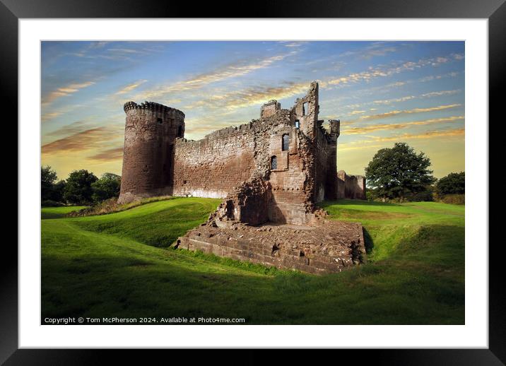 Bothwell Castle Framed Mounted Print by Tom McPherson