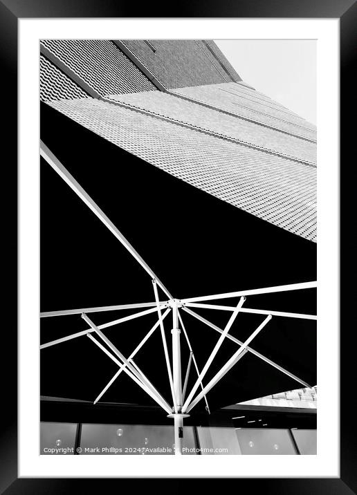 Tate Angles Framed Mounted Print by Mark Phillips