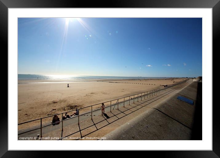 Dymchurch Seafront  Framed Mounted Print by Ray Putley