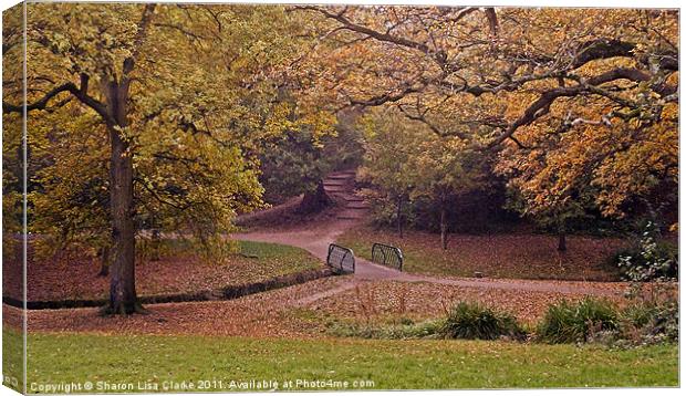 A walk in the park Canvas Print by Sharon Lisa Clarke