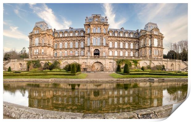 The Bowes Museum, Barnard Castle Print by Tim Hill