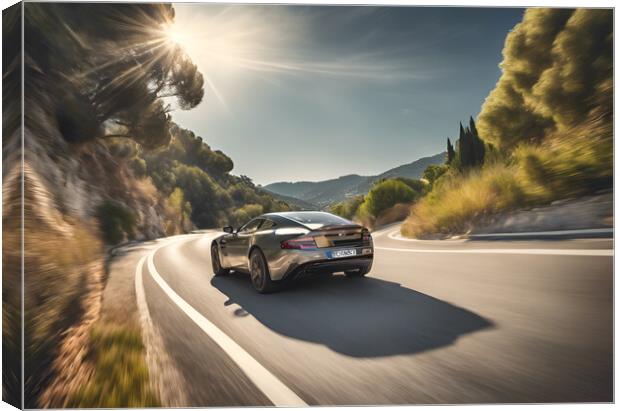 Aston Martin DBS Canvas Print by Picture Wizard
