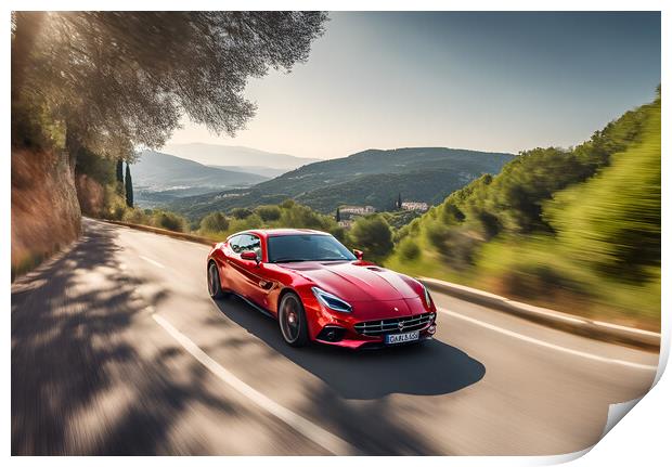 Ferrari F430 Print by Picture Wizard