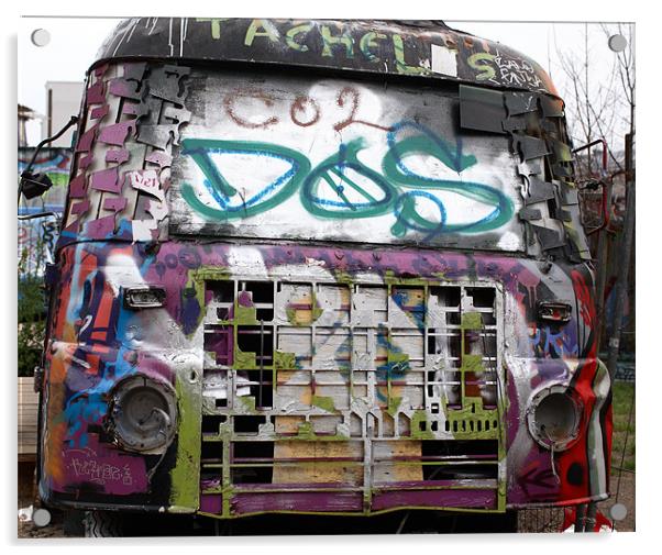 Berlin Bus Acrylic by david harding