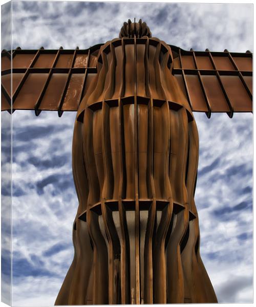 looking up to the angel Canvas Print by Northeast Images